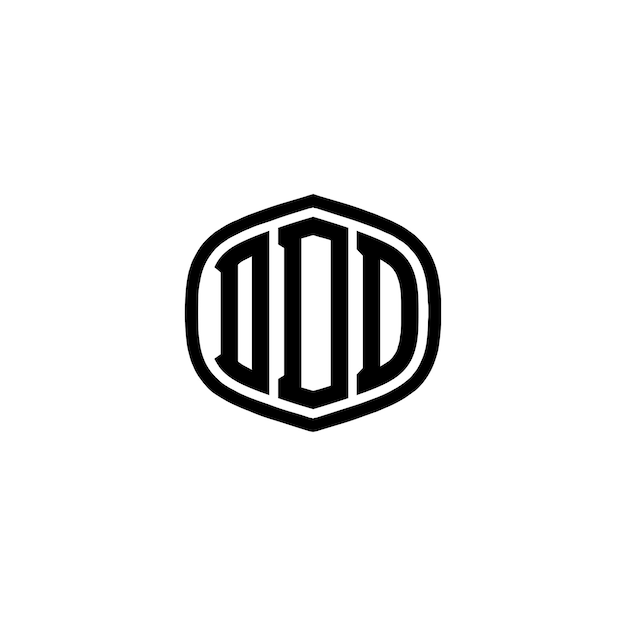 Logo minimalista di ddd