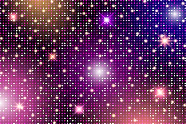 De abstracte achtergrond van discolichten