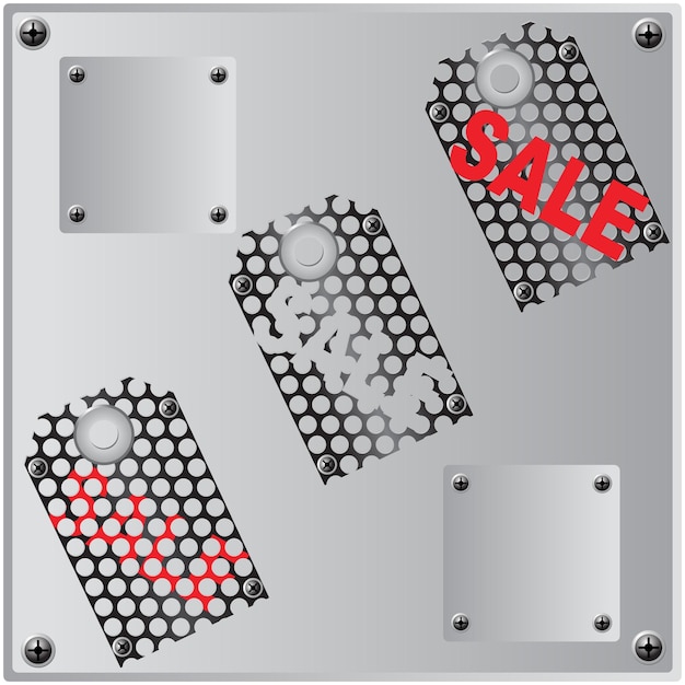 De abstracte metalen achtergrond