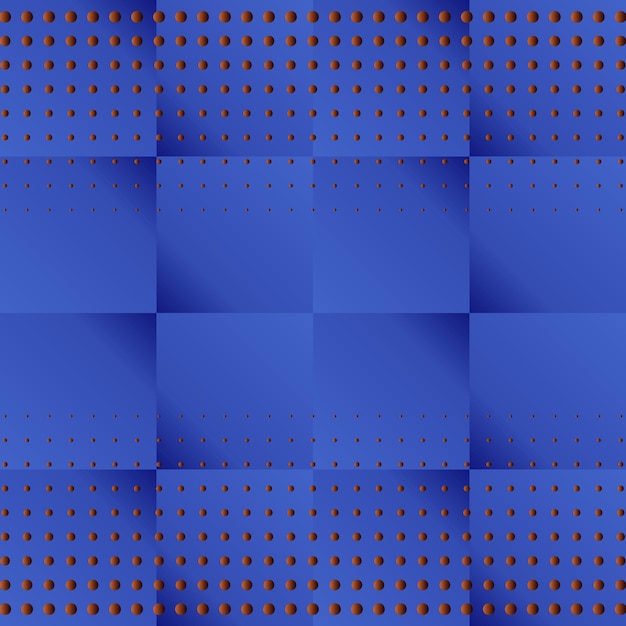 De blauwe abstracte achtergrond vormt iets dat gebruikt kan worden als wanddecoratie of iets anders