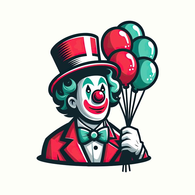 Vector de clown.