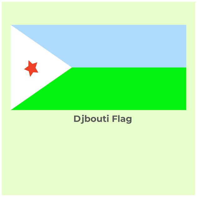 De Djibouti-vlag