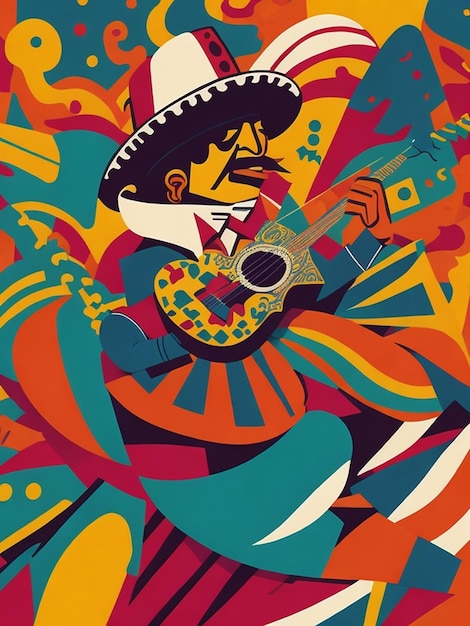 Vector de mexicaan van feko