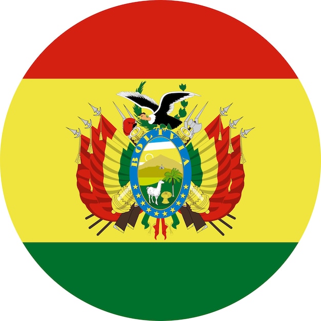 De nationale vlag van de wereld Bolivia