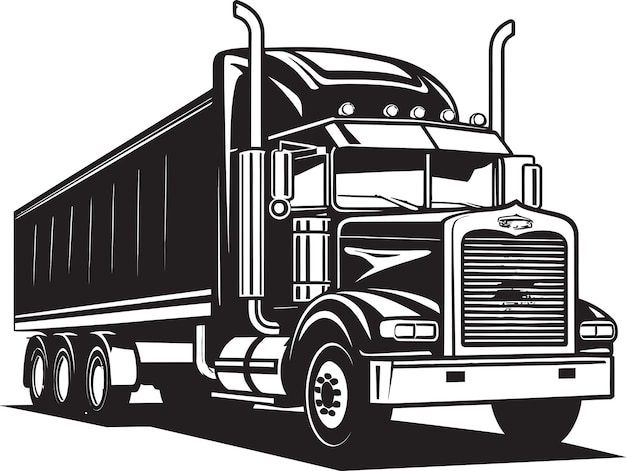Vector de toekomst van gekoelde vrachtwagens en navigatieoplossingen