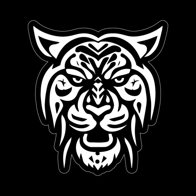 De ultieme sticker voor liefhebbers van The Tiger Print Ready Design