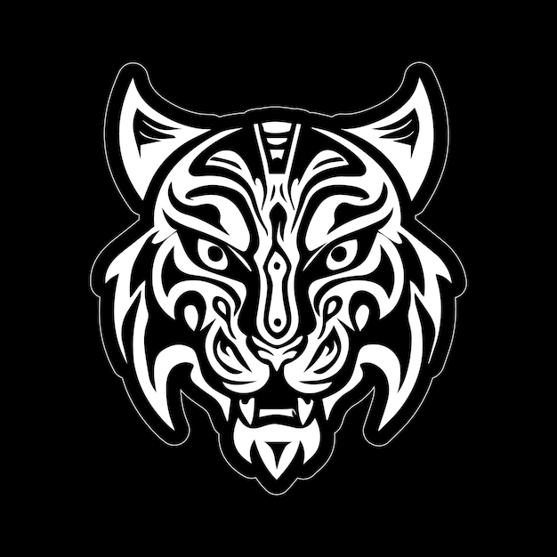 De ultieme sticker voor liefhebbers van The Tiger Print Ready Design