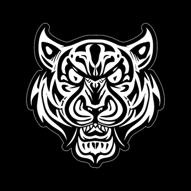 De ultieme sticker voor liefhebbers van the tiger print ready design