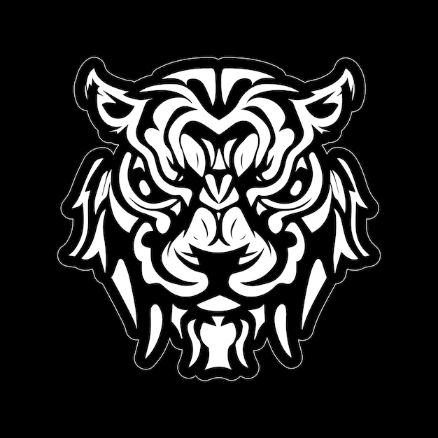 De ultieme sticker voor liefhebbers van The Tiger Print Ready Design