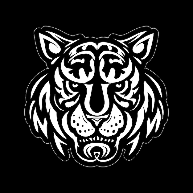 De ultieme sticker voor liefhebbers van The Tiger Print Ready Design