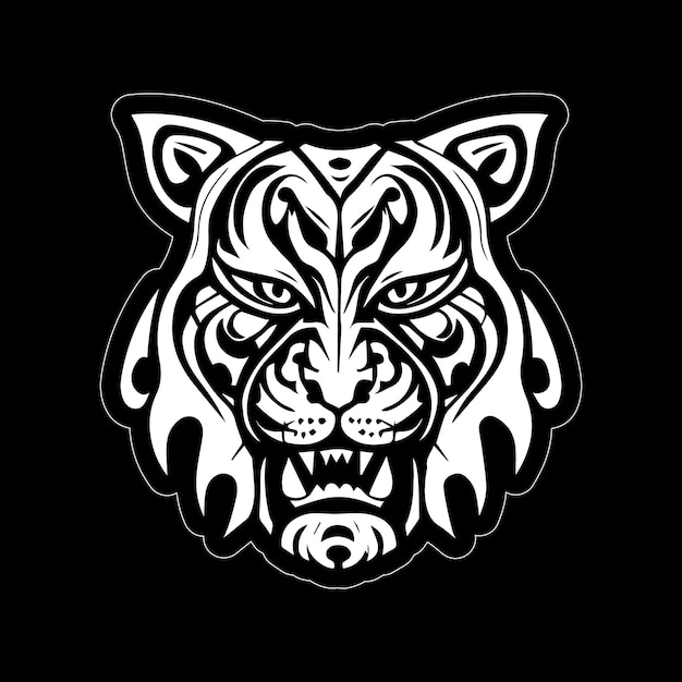 De ultieme sticker voor liefhebbers van The Tiger Print Ready Design