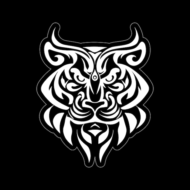 De ultieme sticker voor liefhebbers van The Tiger Print Ready Design