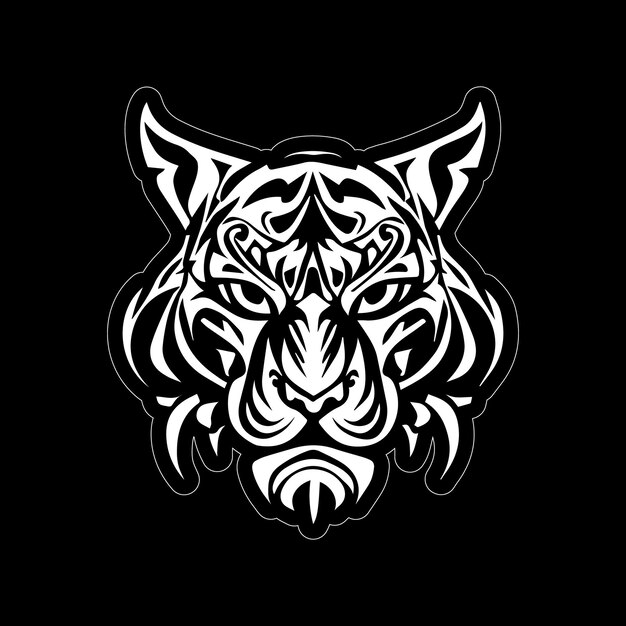 De ultieme sticker voor liefhebbers van The Tiger Print Ready Design