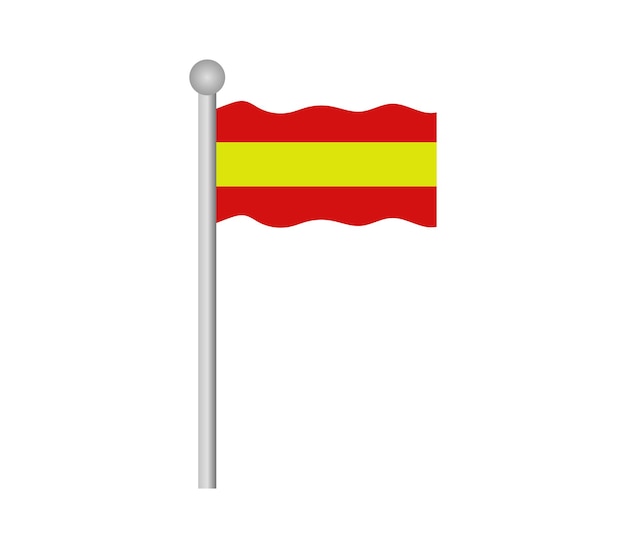 de vlag van spanje