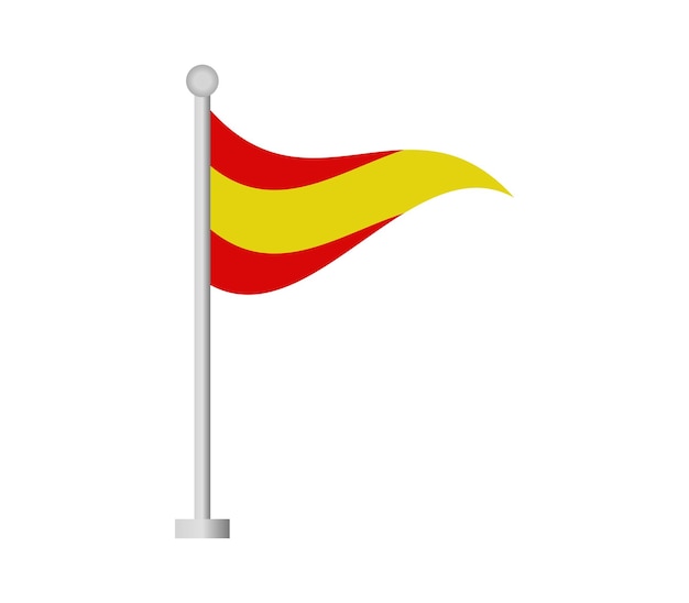 de vlag van spanje
