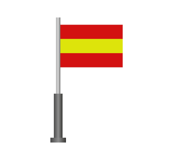 de vlag van spanje