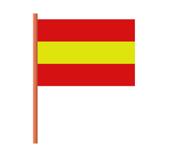 de vlag van spanje