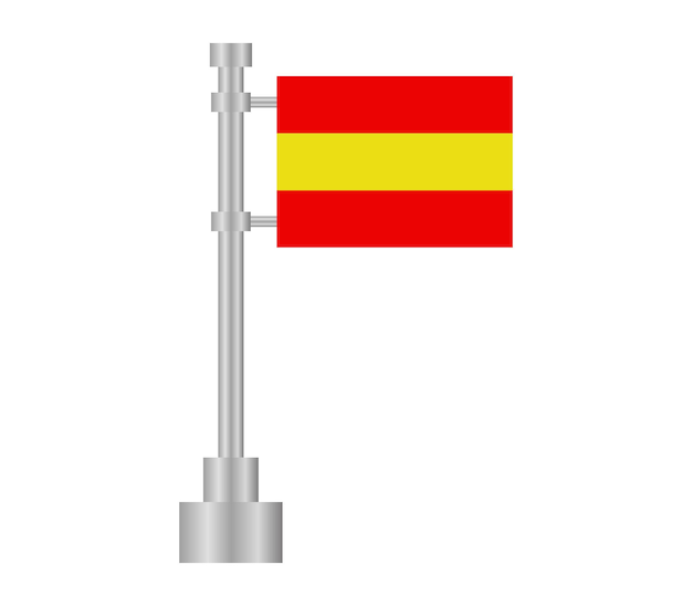 de vlag van spanje