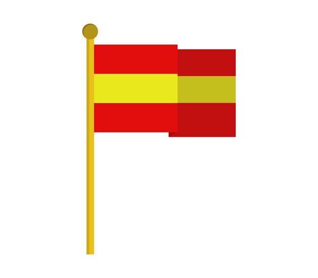 de vlag van spanje