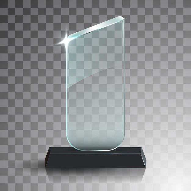 De winnaar van de Glass Trophy Award krijgt een kristalprijs en een ondertekende acryl trofee.