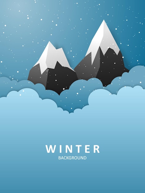 Vector de winter.