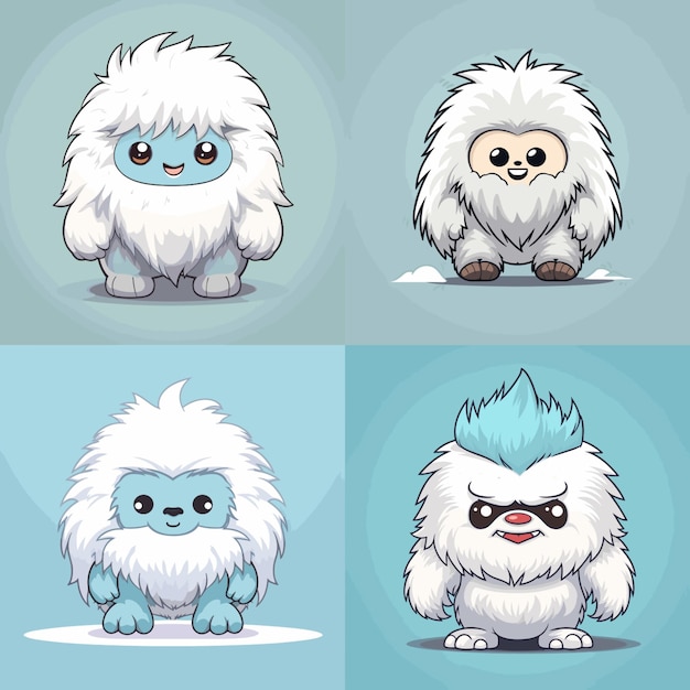 Vector de yeti