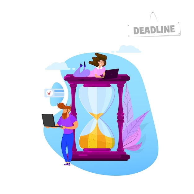 Deadline concept