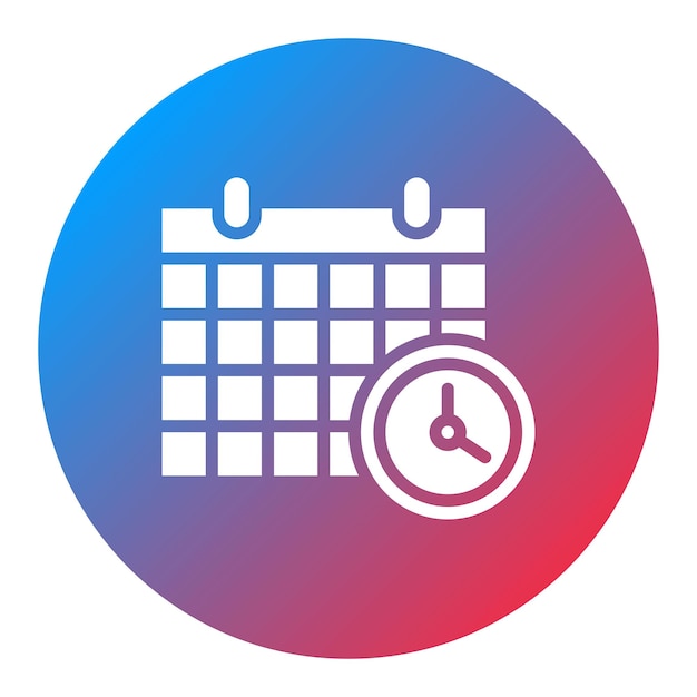 Deadline icon vector image Can be used for Product Management