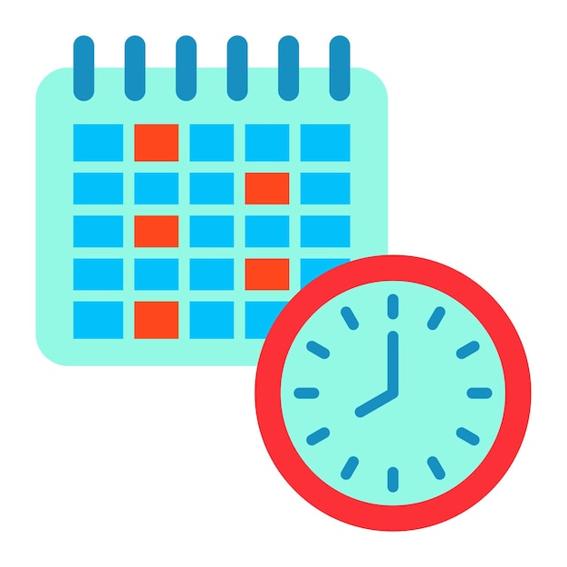 Vector deadline icon