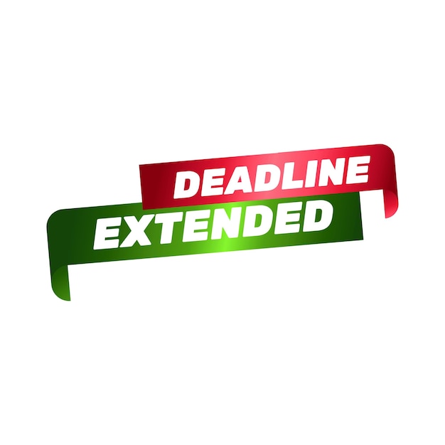 Deadline verlengde papieren zeepbel