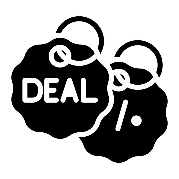 Vector deals icon vector image can be used for online store