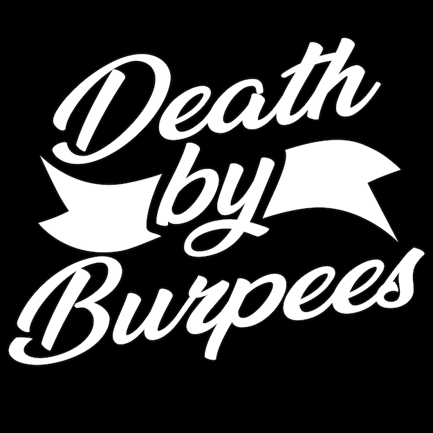 Vettore morte di burpees