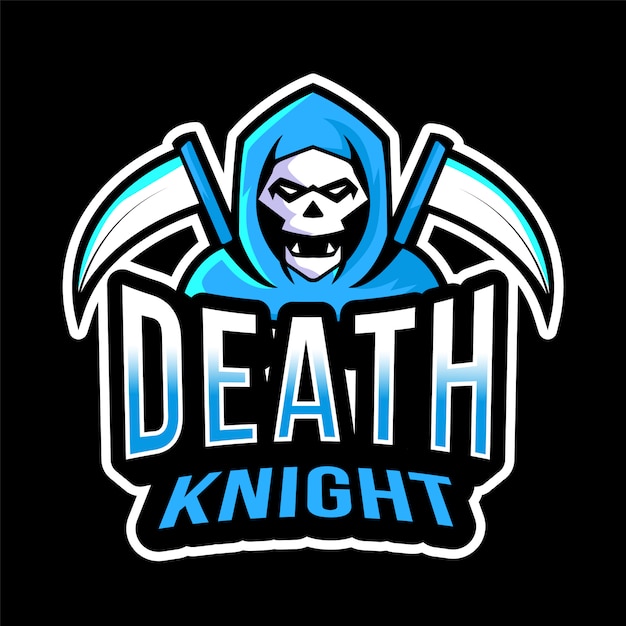 Death knight esport logo sjabloon