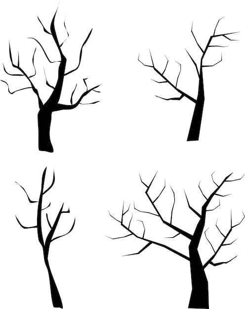 Death Tree Silhouette-bundel