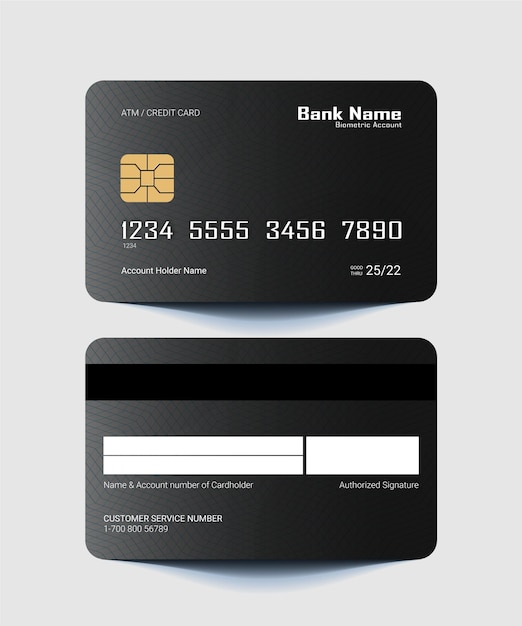 debet card mockup