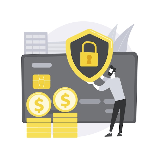 Абстрактное понятие дебетовой карты