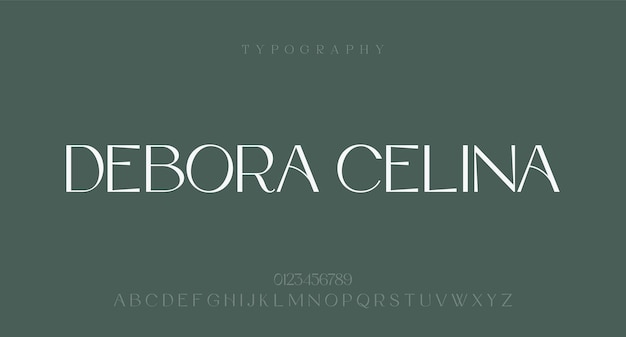 Дебора Селина типографические шрифты