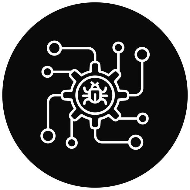 Debug icoon vector afbeelding Kan worden gebruikt voor computerprogrammering