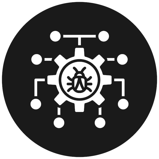 Debug vector icoontje Kan worden gebruikt voor Computer Programming icoonset