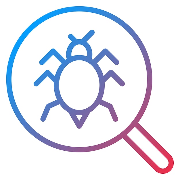 Debugging icoon vector afbeelding Kan worden gebruikt voor Software Testing