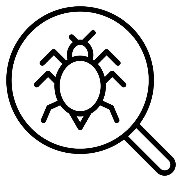 Debugging icoon vector afbeelding Kan worden gebruikt voor Software Testing