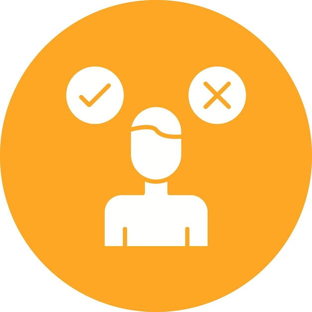 Decision Maker icon vector image Can be used for Copywriting