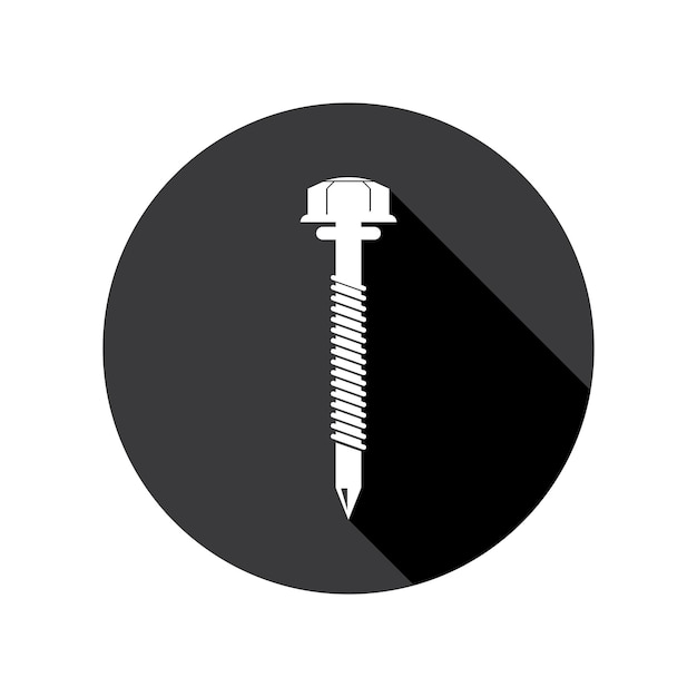 Vector deck screws icon