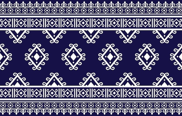 Decoratief abstract geometrisch etnisch oosters patroon traditioneelAbstract etnisch bloemenpatroon