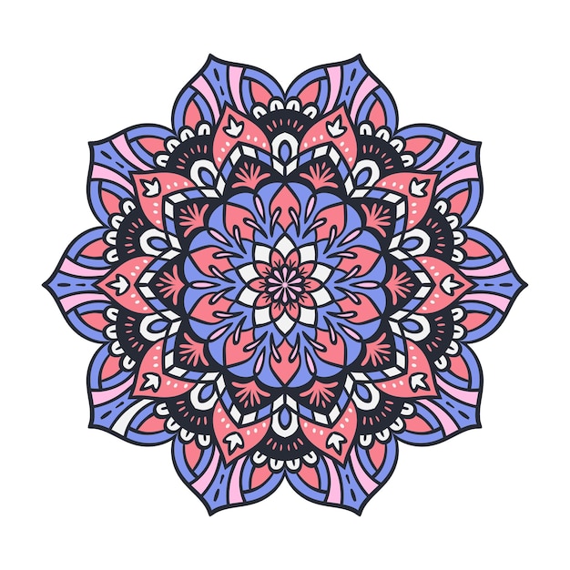 Decoratief mandala-ontwerp