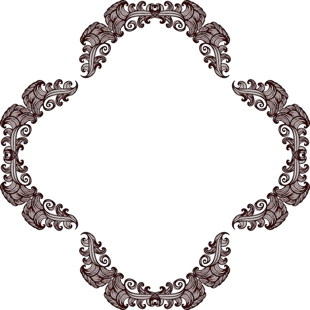 Decoratief vectorframe