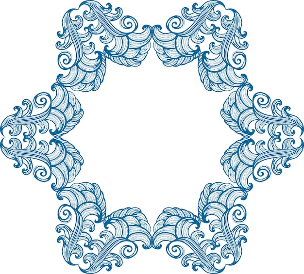 Decoratief vectorframe