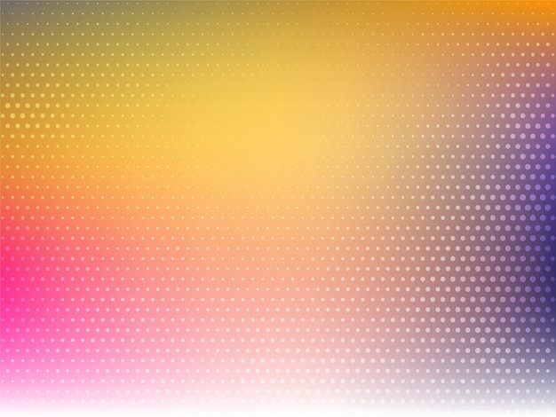 Decoratieve kleurrijke achtergrond met halftoonontwerp