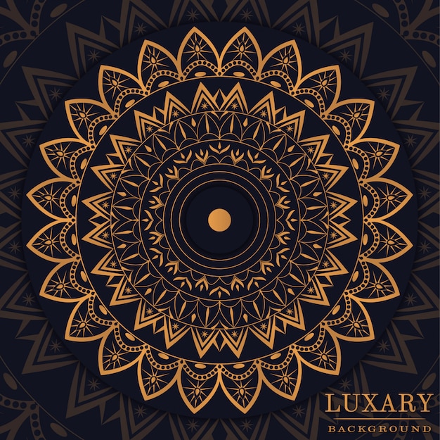 Vector decoratieve luxe mandala