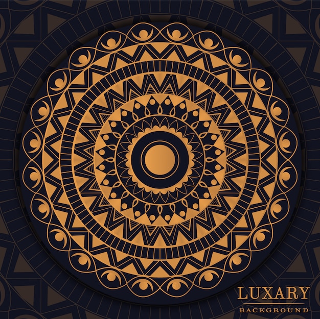 Vector decoratieve luxe mandala